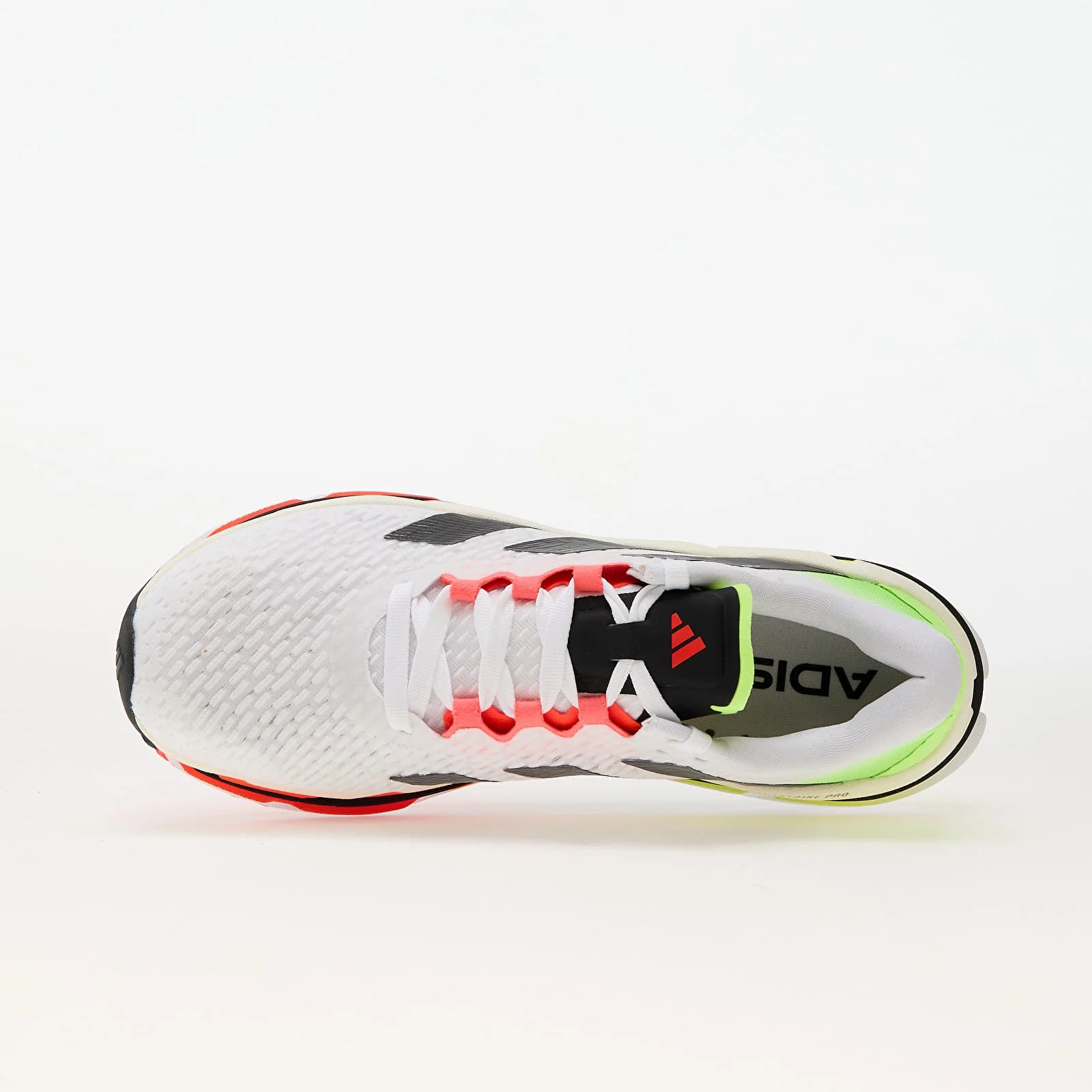 adidas Adistar BYD M Cloud White / Core Black / Lucid Lemond, vue 3