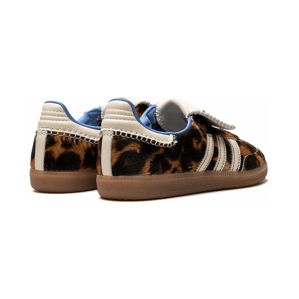 Adidas Wales Bonner x Samba Pony Leopard — vue 3