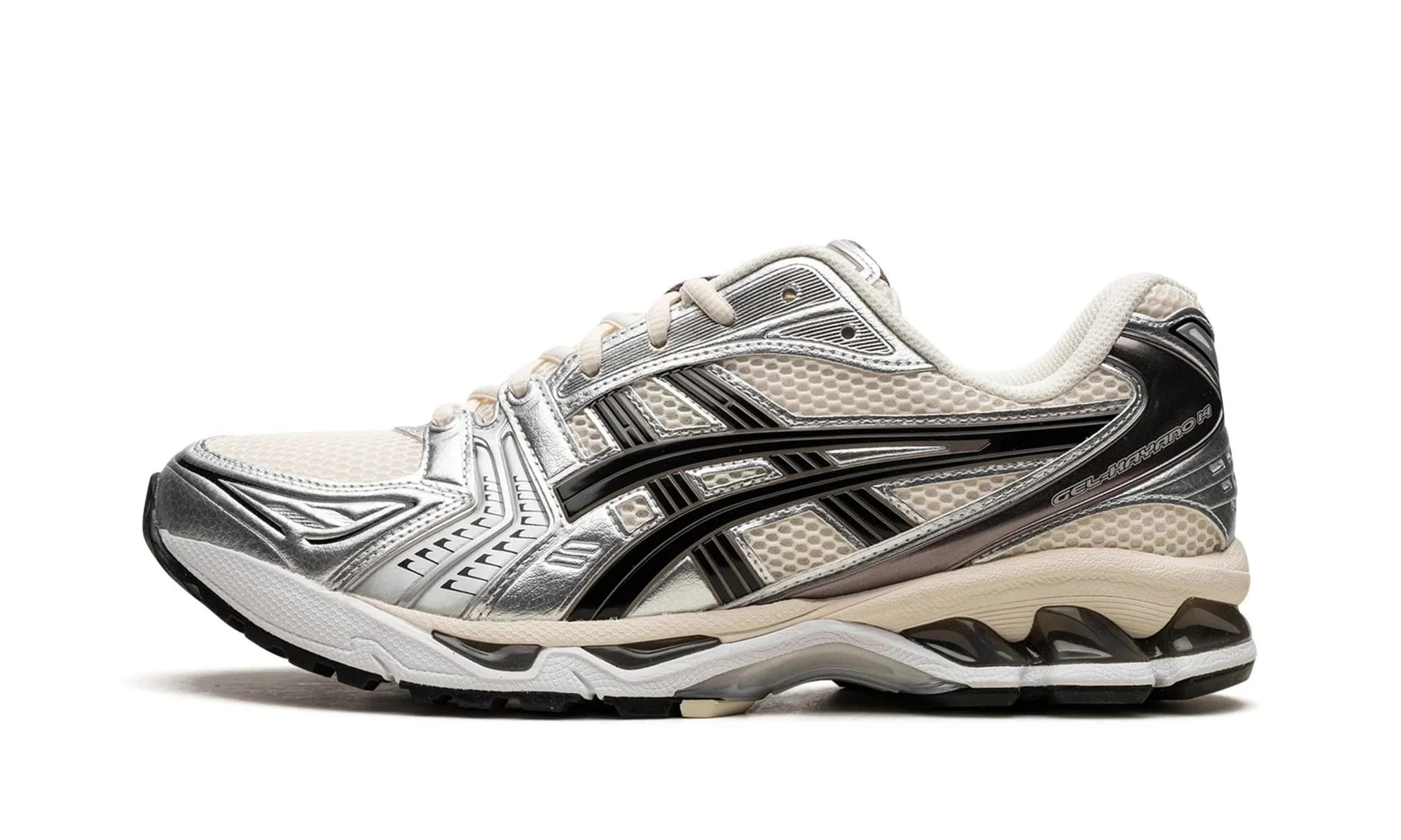 ASICS Gel-Kayano 14 Cream Black Metallic Plum — vue 1