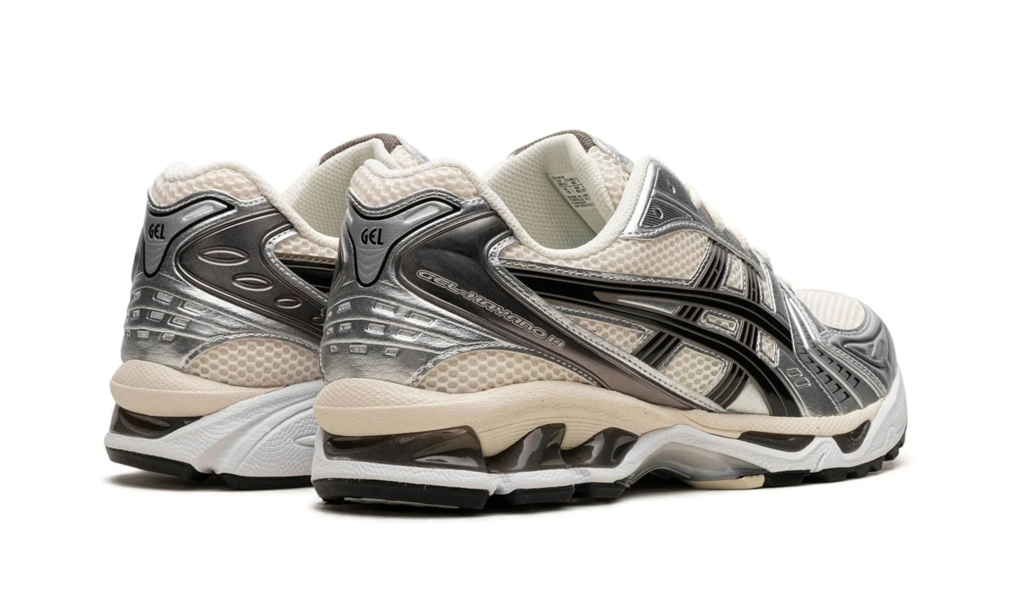 ASICS Gel-Kayano 14 Cream Black Metallic Plum — vue 3