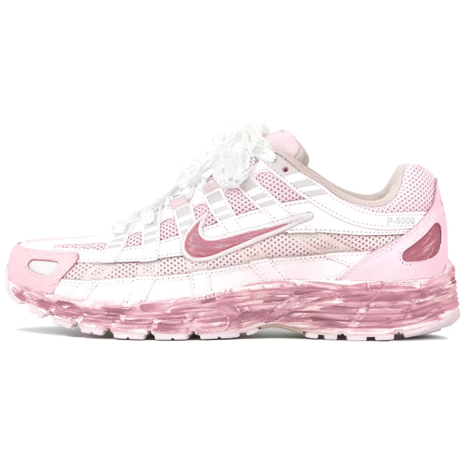 Nike P-6000 Premium Washed Pink — vue 1