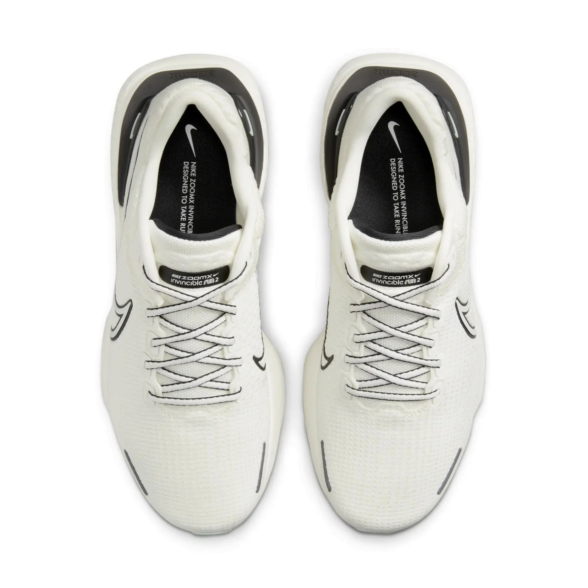 Nike ZoomX Invincible ZoomX Run Flyknit 2 Sail / Black — vue 3