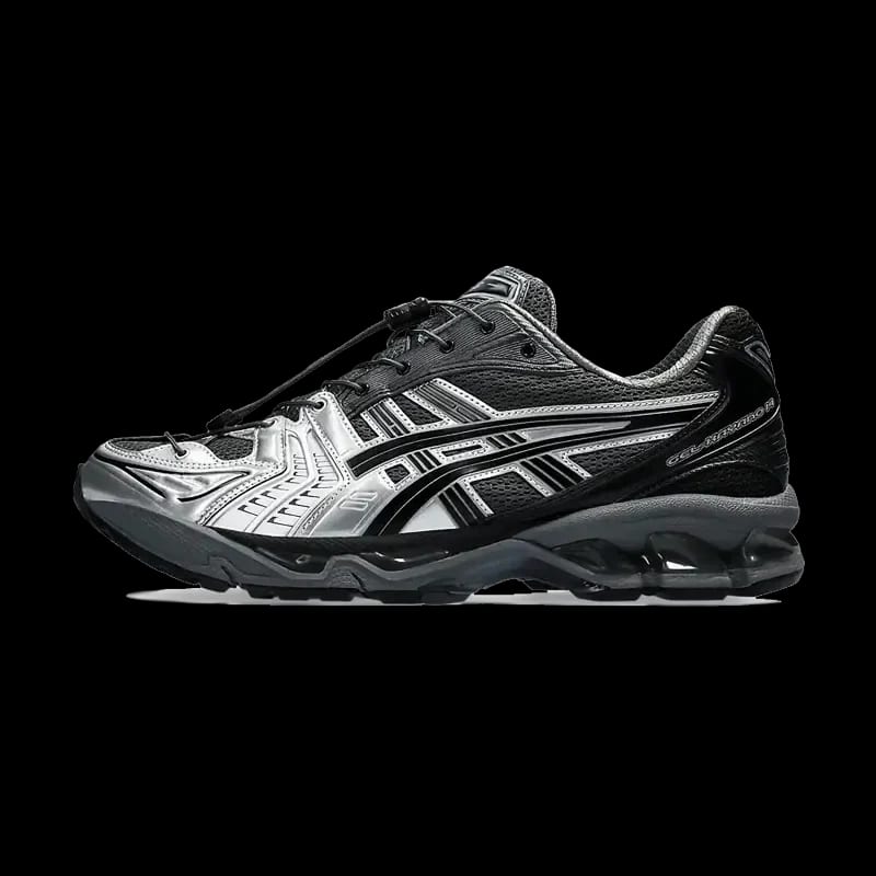 ASICS Gel-Kayano 14 Black / Pure Silver — vue 1