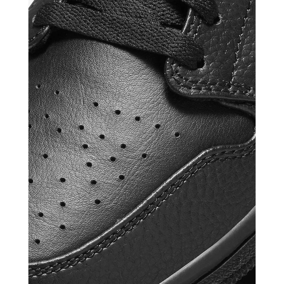 Air Jordan 1 Mid Triple Black — vue 4