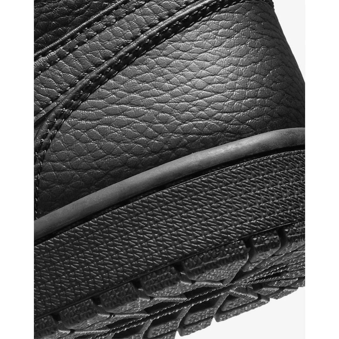 Air Jordan 1 Mid Triple Black — vue 5