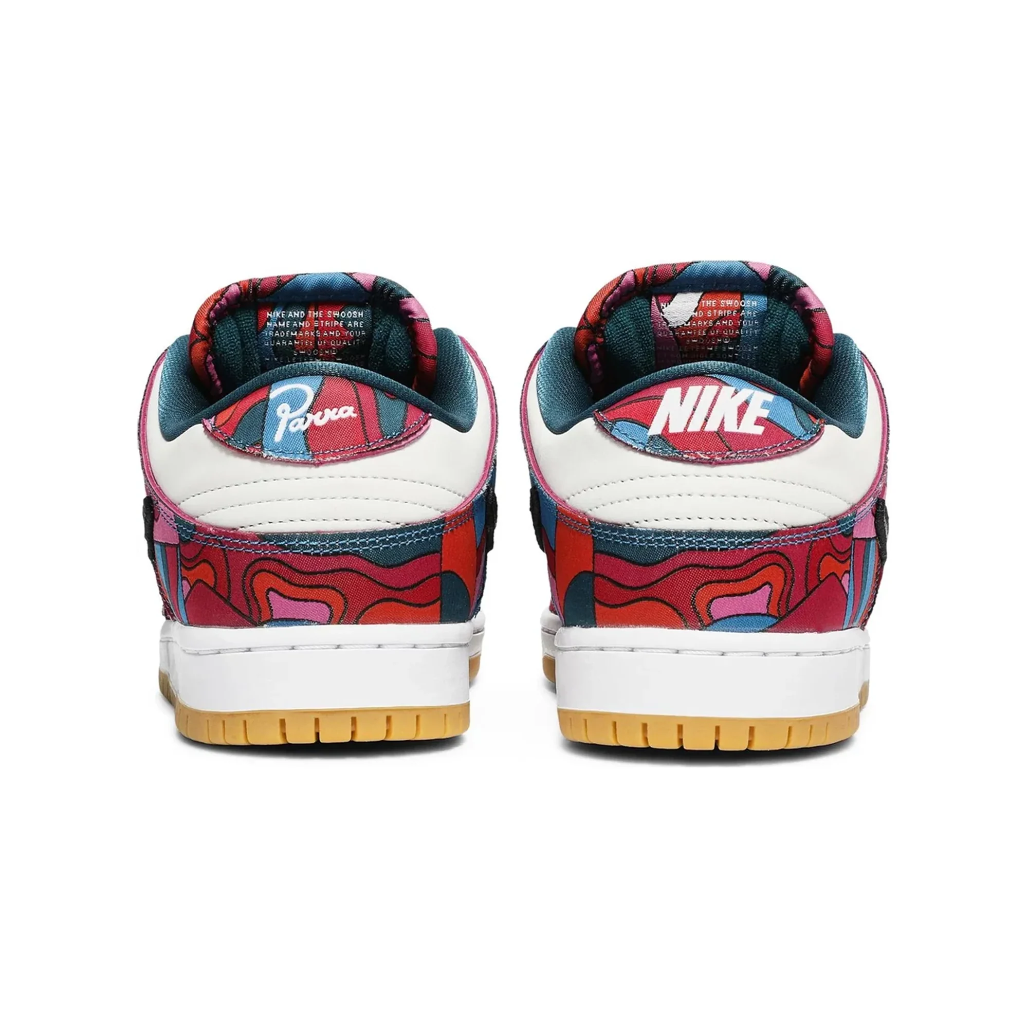 Nike Dunk Low SB Parra (2021) — vue 3