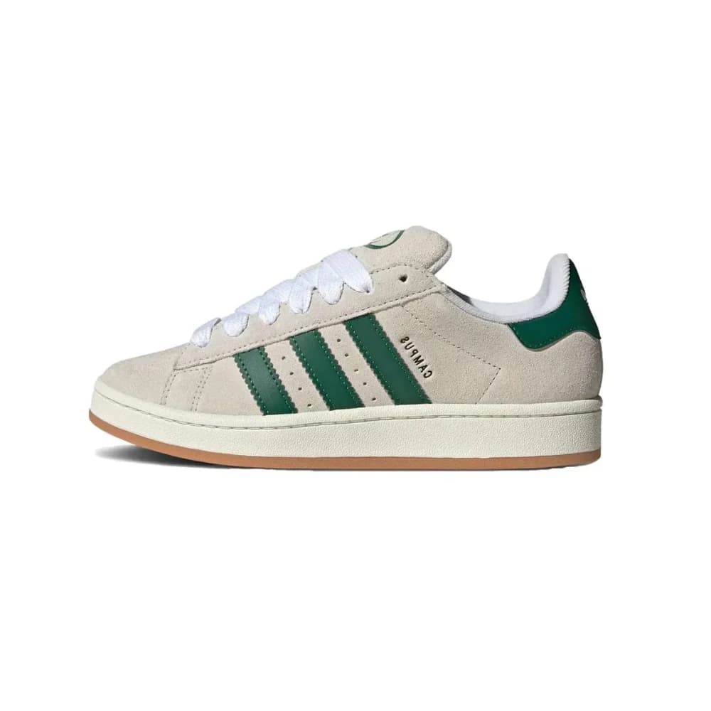 adidas Campus 00s Crystal White Dark Green