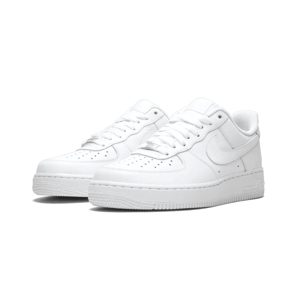 Nike Air Force 1 ' Triple White — vue 2