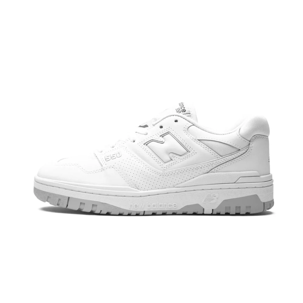 New Balance 550 White Grey — vue 1